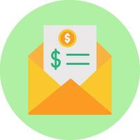 icono de vector de correo