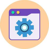 Web Settings Vector Icon