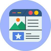 Landing Page Vector Icon