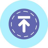 Up Arrow Upload Vector Icon