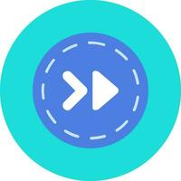 Fast Forward Vector Icon