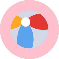 Beach Ball Vector Icon