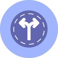 Two Way Vector Icon