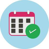 Calendar Vector Icon