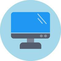 Monitor Screen Vector Icon