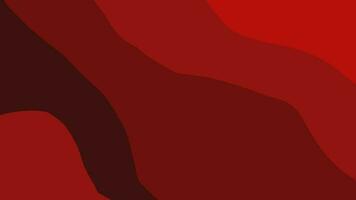 Seamless Lopping Animation of Red wave Abstract Background video