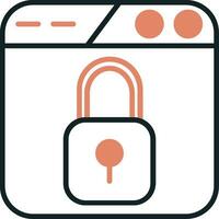 icono de vector de seguridad