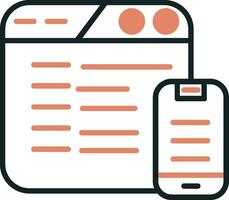 Responsive Vector Icon
