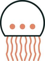 Jellyfish Vector Icon