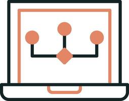 Data Modeling Vector Icon