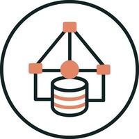 Data Model Vector Icon