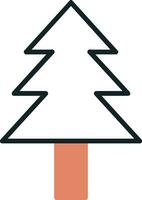 Pine tree Vector Icon