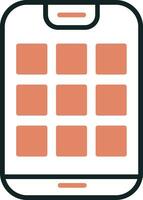 Dial Pad Vector Icon