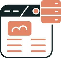 Web Hosting Vector Icon