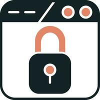 icono de vector de seguridad