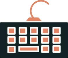 Computer Keyboard Vector Icon