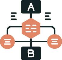 Flowchart Vector Icon