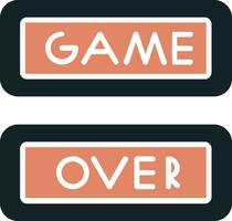 Game over Vector Icon