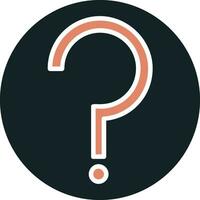 Question Mark Vector Icon