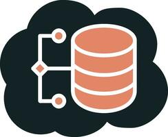 Cloud Data Vector Icon