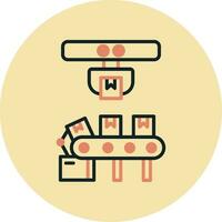 Conveyor Belt Vector Icon