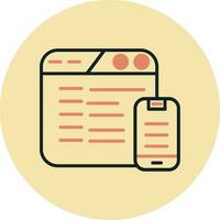 Responsive Vector Icon