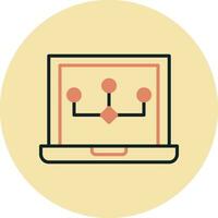 Data Modeling Vector Icon