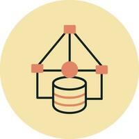 Data Flow Vector Icon