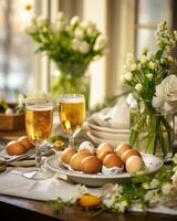 AI generated easter eats and recipes photo