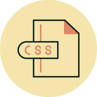 Css File Vector Icon