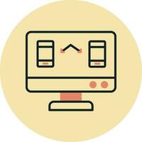 Data Transfer Vector Icon