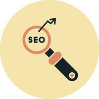 icono de vector de seo