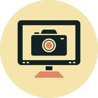 icono de vector de camara