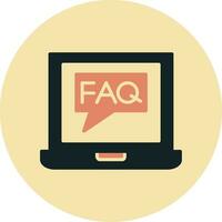Faq Vector Icon