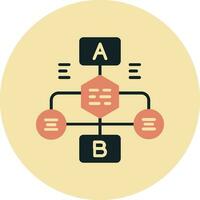 Flowchart Vector Icon