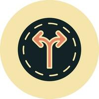 Two Way Vector Icon