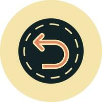 Back Arrow Vector Icon