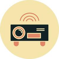 Video Projector Vector Icon