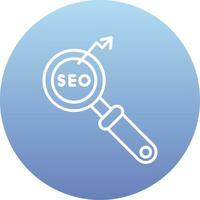 icono de vector de seo