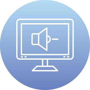 Volume Down Vector Icon