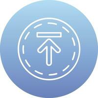 Up Arrow Upload Vector Icon