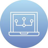 Data Modeling Vector Icon