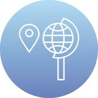 Geographical Vector Icon