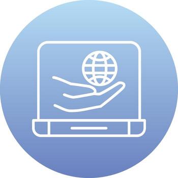 globe netwrok Vector Icon