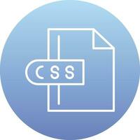 Css File Vector Icon