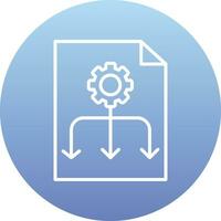 Workflow Vector Icon