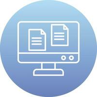 File Transfer Vector Icon