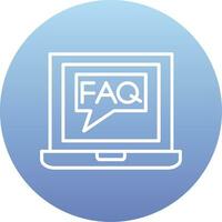 Faq Vector Icon
