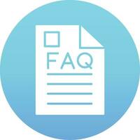 Faq Vector Icon