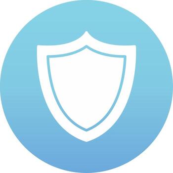 icono de vector de escudo